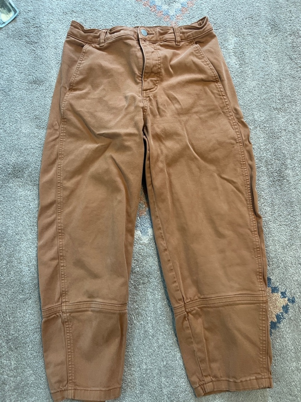 Everlane Tan Cargo Utility Pants